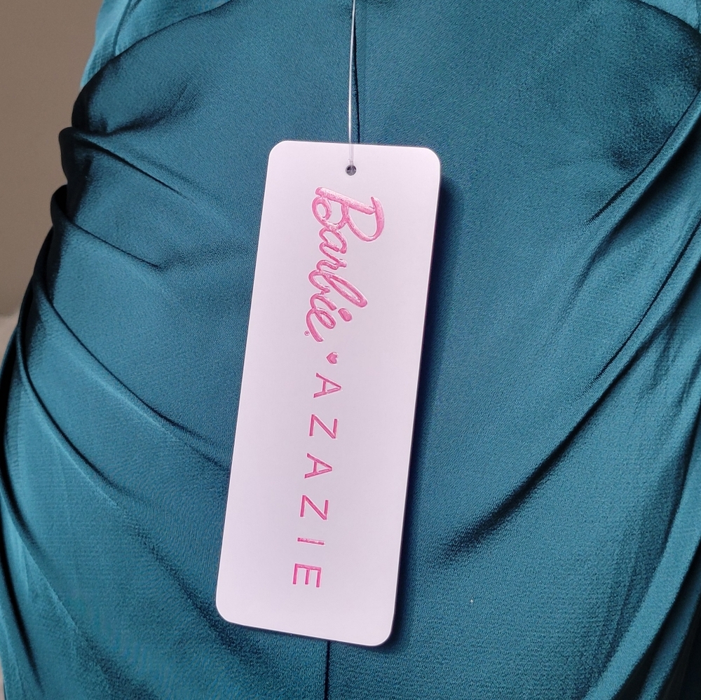 Azazie Formal dress, Pine NWT - Picture 6 of 9